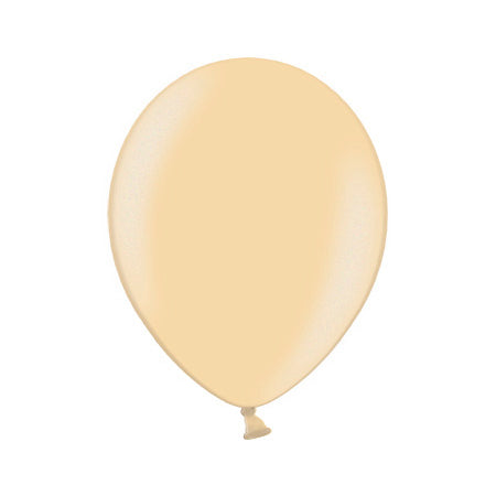 das-kost-mland-dekorationen-luftballon-uni-metallic-30cm-pfirsich-100stk image 1