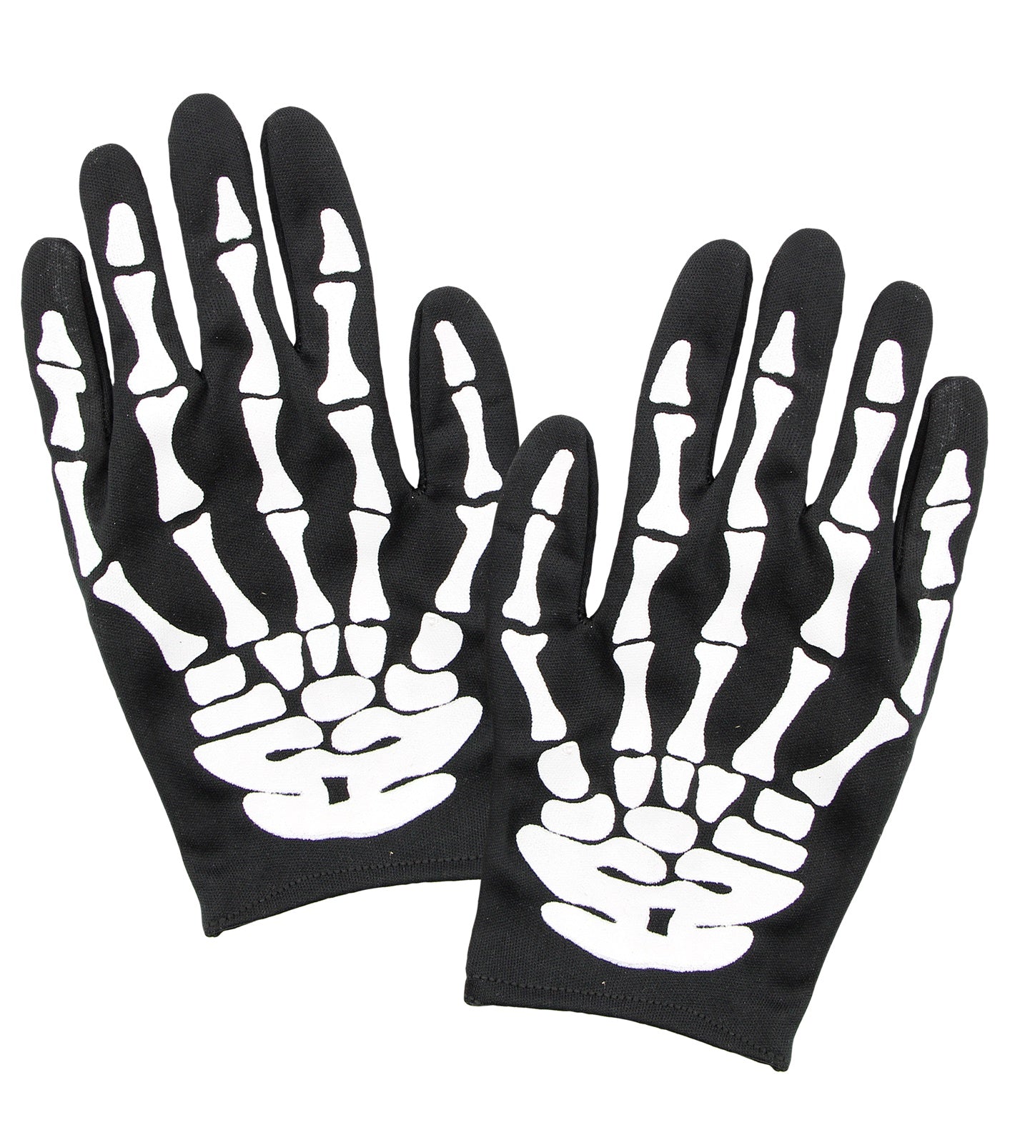 das-kost-mland-herren-skelett-handschuhe-schwarz-wei-einheitsgr-e image 1