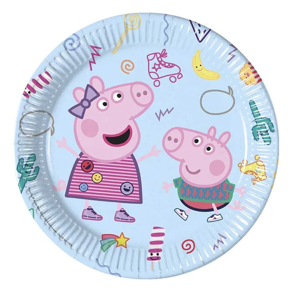 das-kost-mland-pappteller-peppa-pig-23-cm-8-stk-fsc image 1