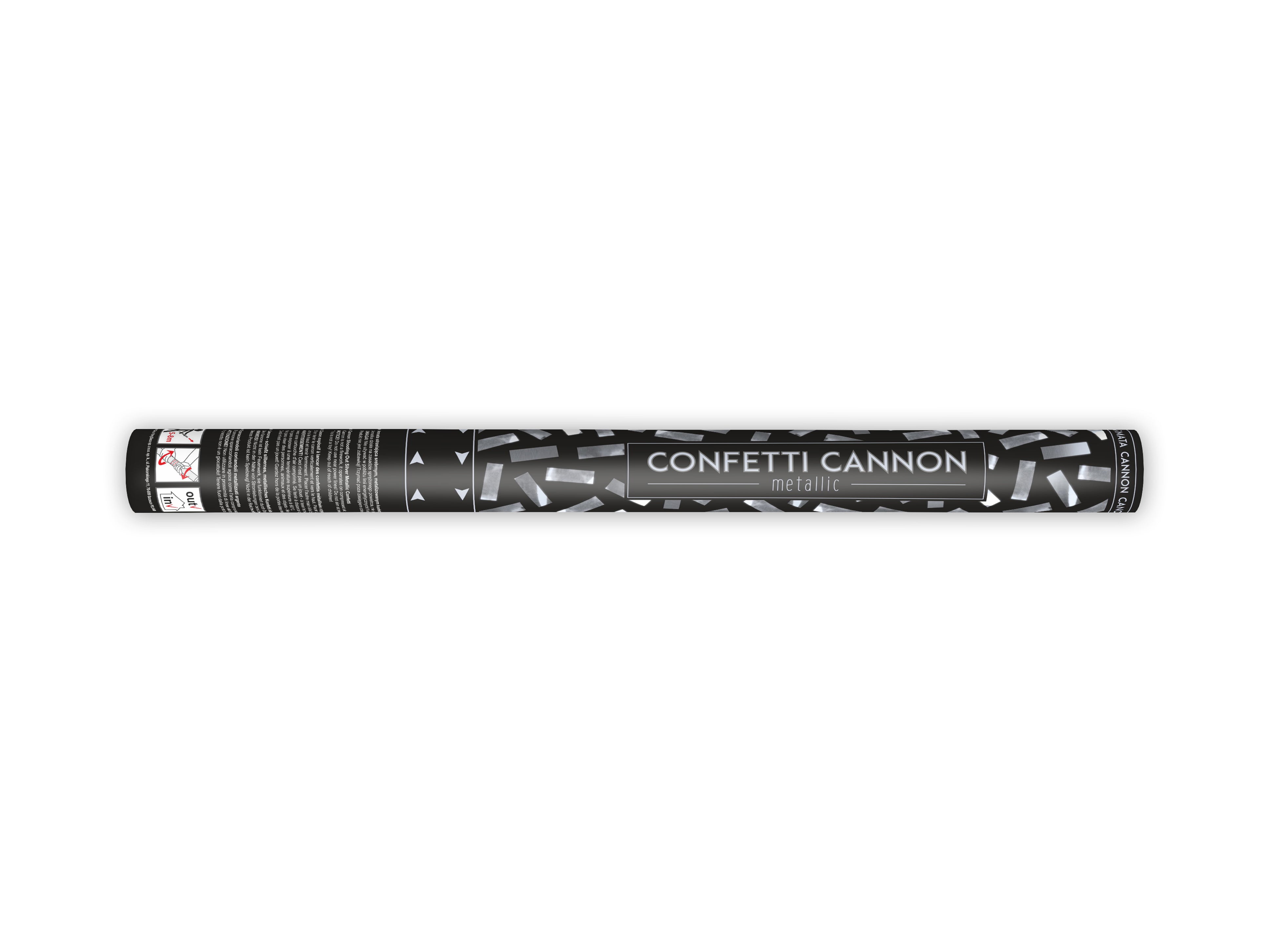 das-kost-mland-konfettishooter-silber-60-cm-party-konfettikanone image 1