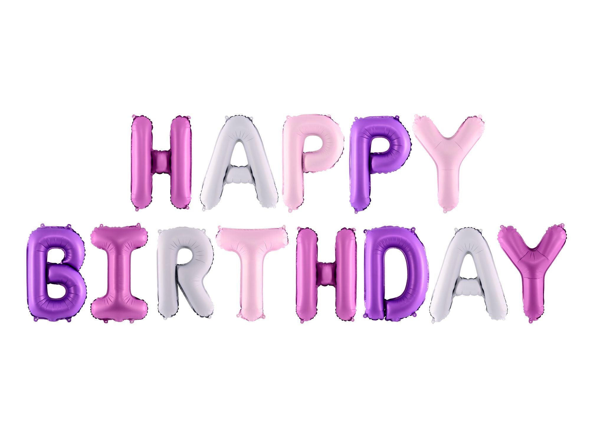 das-kost-mland-ballongirlande-happy-birthday-pink-lila-340cm image 1