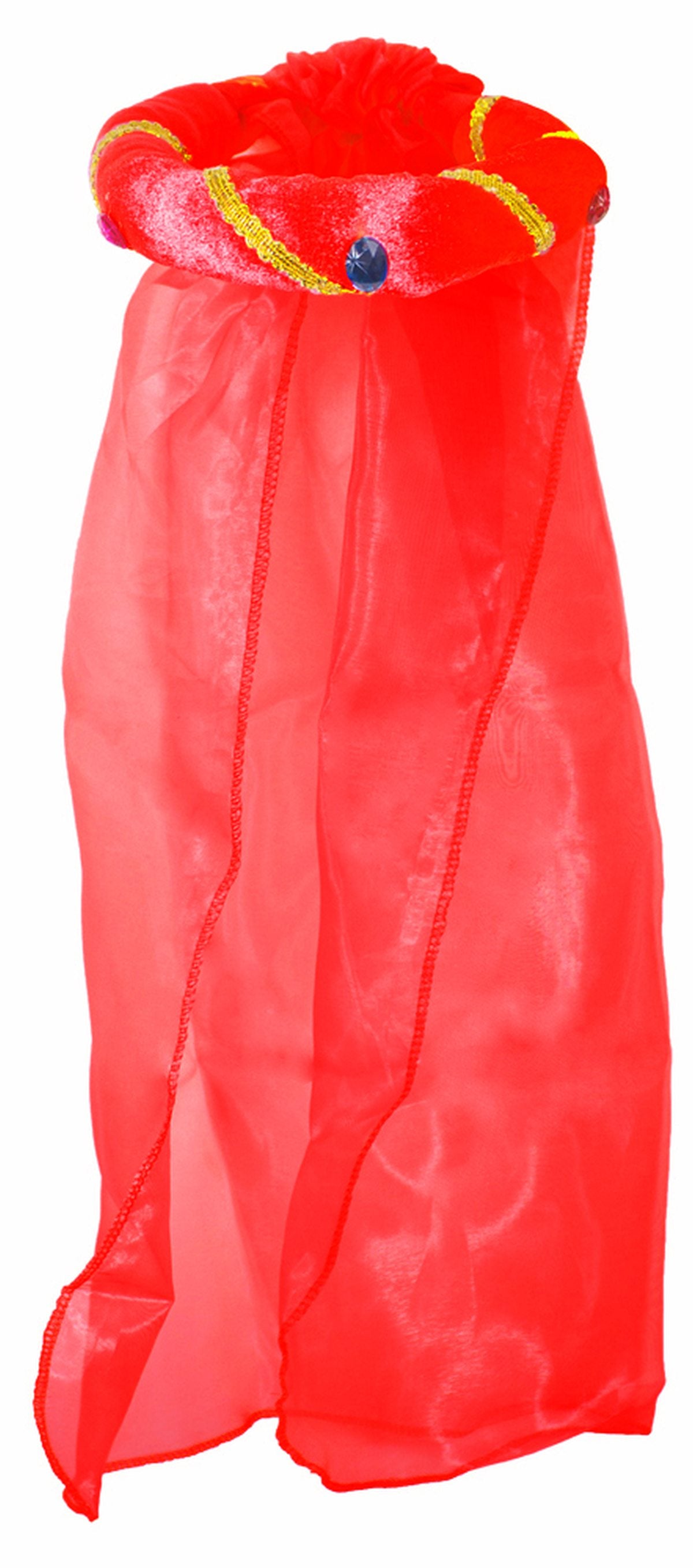 das-kost-mland-rosalin-mittelalter-haarband-m-dchen-rot-schleier image 7