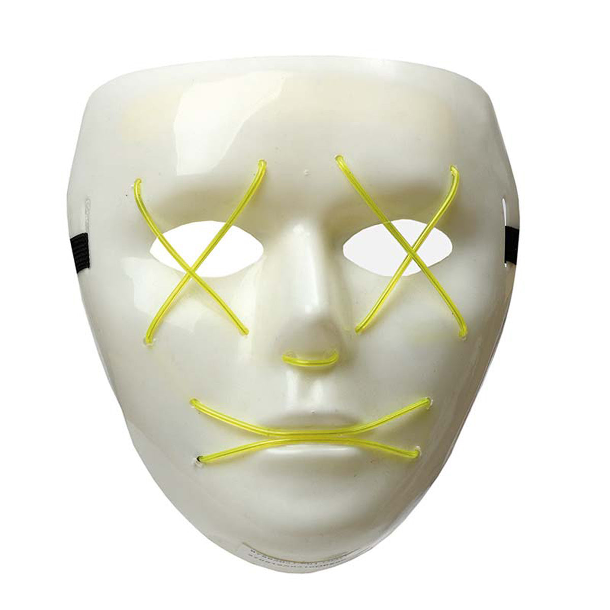 das-kost-mland-led-maske-ohne-rand-leuchtmaske-gelb image 1