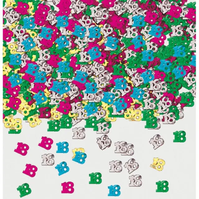 amscan-konfetti-18-folienkonfetti-mehrfarbig-14g-geburtstag image 1