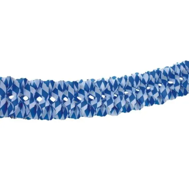 das-kost-mland-bayrisch-blau-girlande-10-m-16-cm image 1