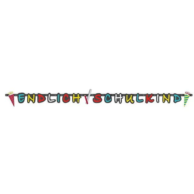 das-kost-mland-endlich-schulkind-buchstabengirlande-180-cm image 1