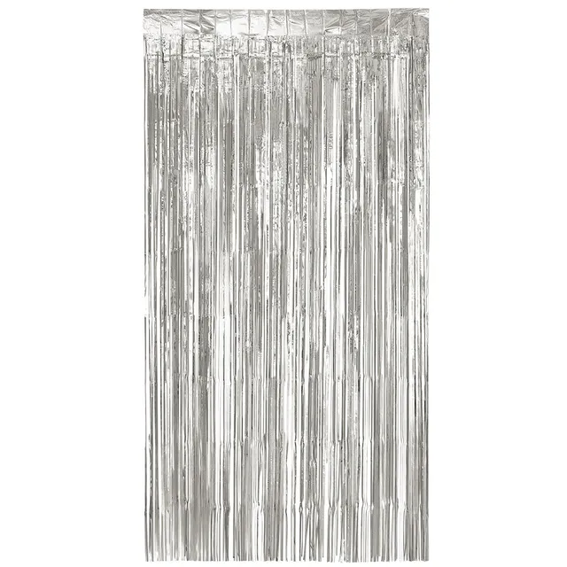 das-kost-mland-metallic-t-rvorhang-200x100-cm-silber-folie image 1