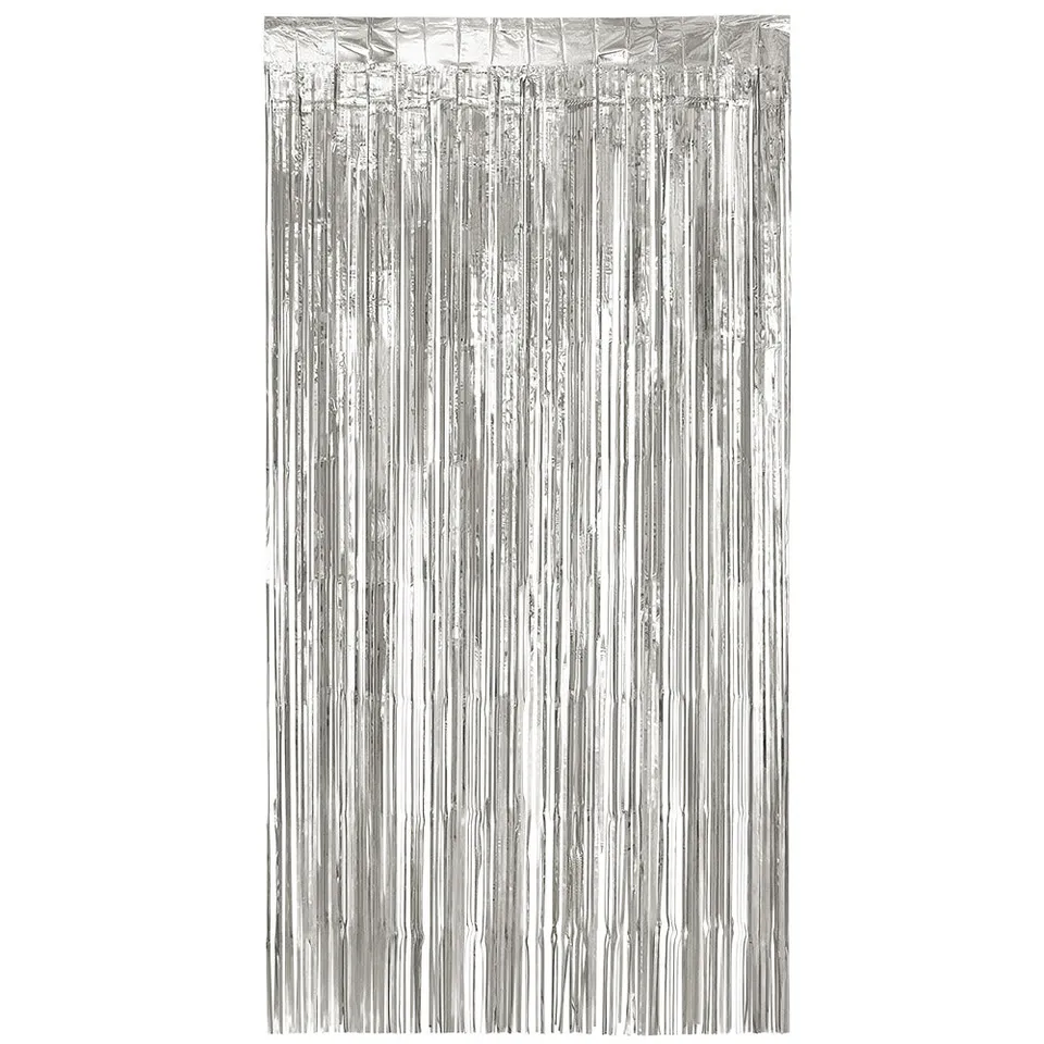 das-kost-mland-metallic-t-rvorhang-200x100-cm-silber-folie image 1
