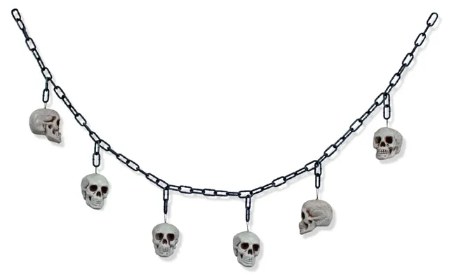 xl-totenkopf-girlande-177cm-halloween-deko-6-sch-del image 1