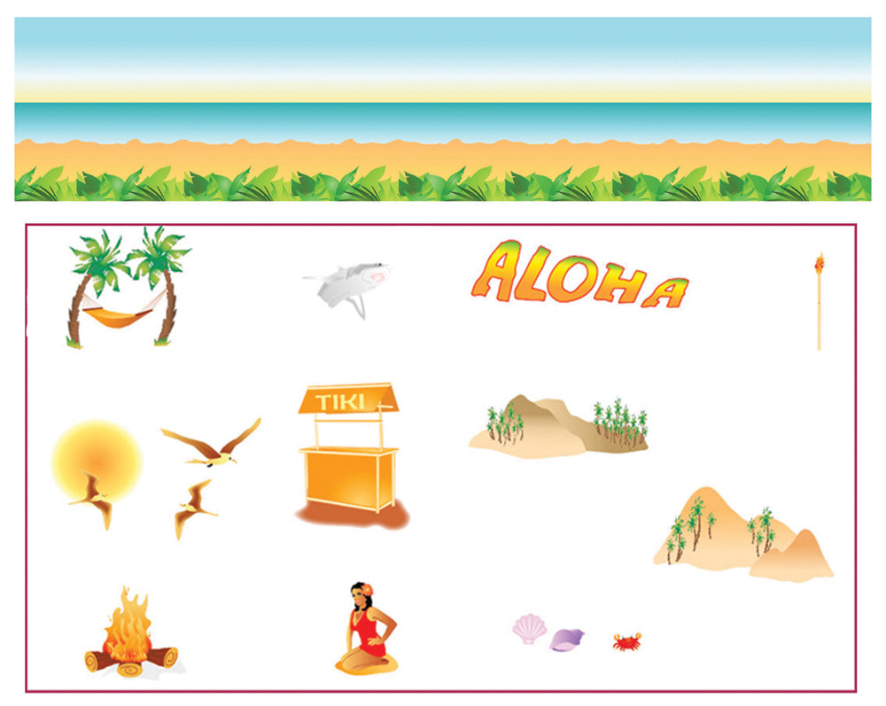 das-kost-mland-dekorationen-aloha-hawaii-wand-deko-banner-15m image 2