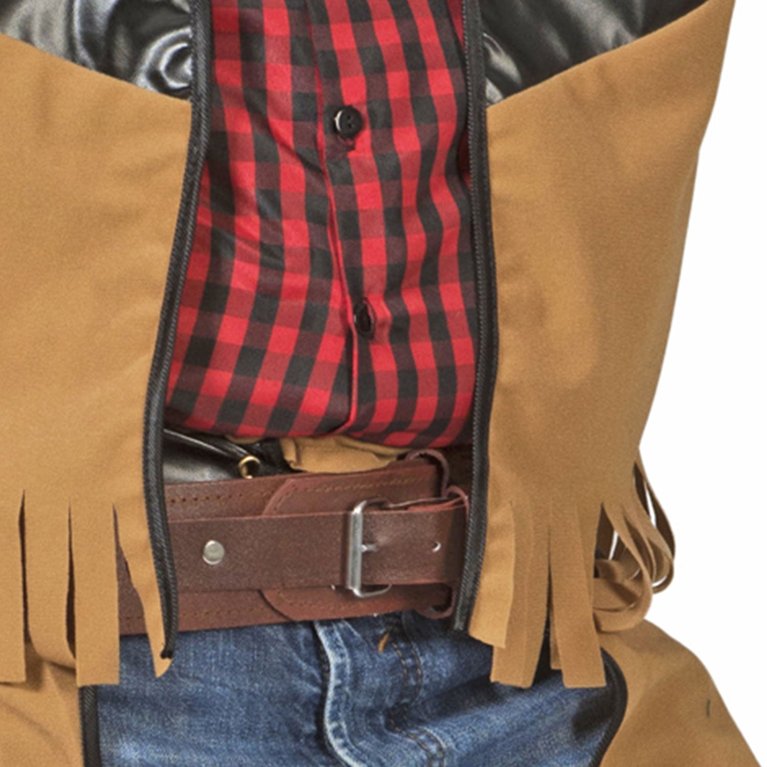 das-kost-mland-herren-cowboy-kost-m-austin-braun-wilder-westen-gr-52-54 image 4