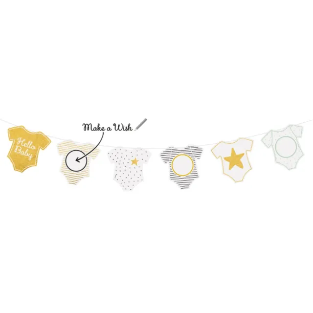 das-kost-mland-hello-baby-girlande-make-a-wish-250x16cm image 1