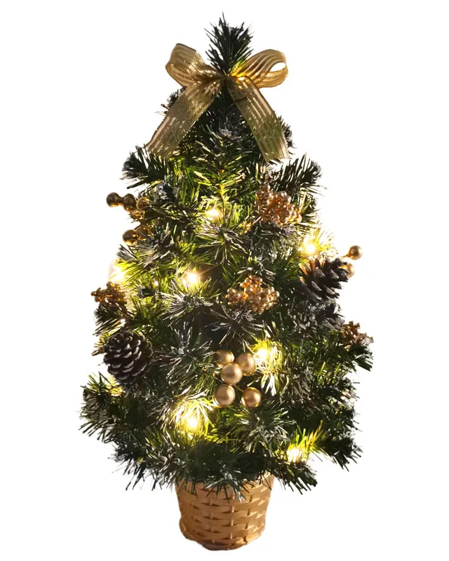das-kost-mland-weihnachtsbaum-50cm-led-gold-20257 image 1