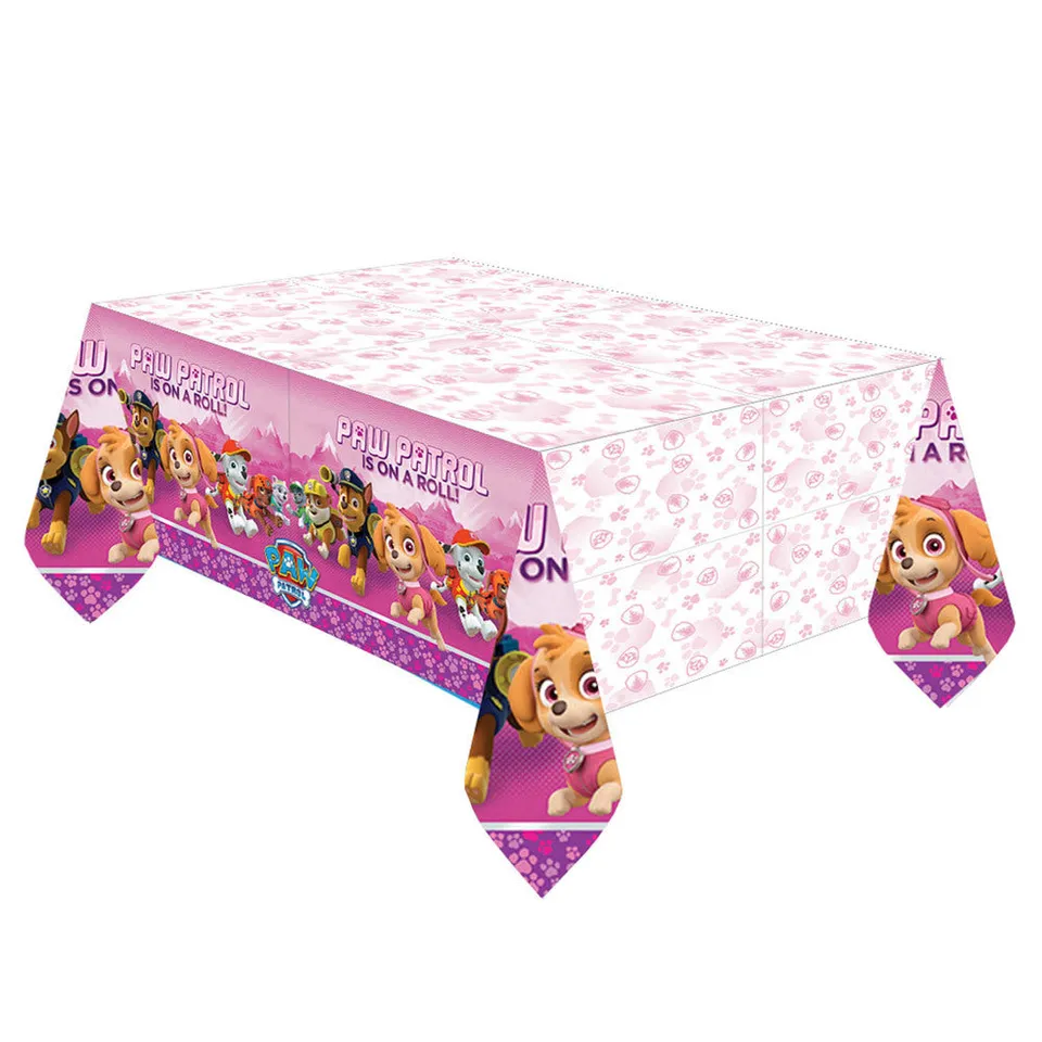 pink-paw-patrol-tischdecke-137x243-cm-geburtstagsdeko-m-dchen image 1