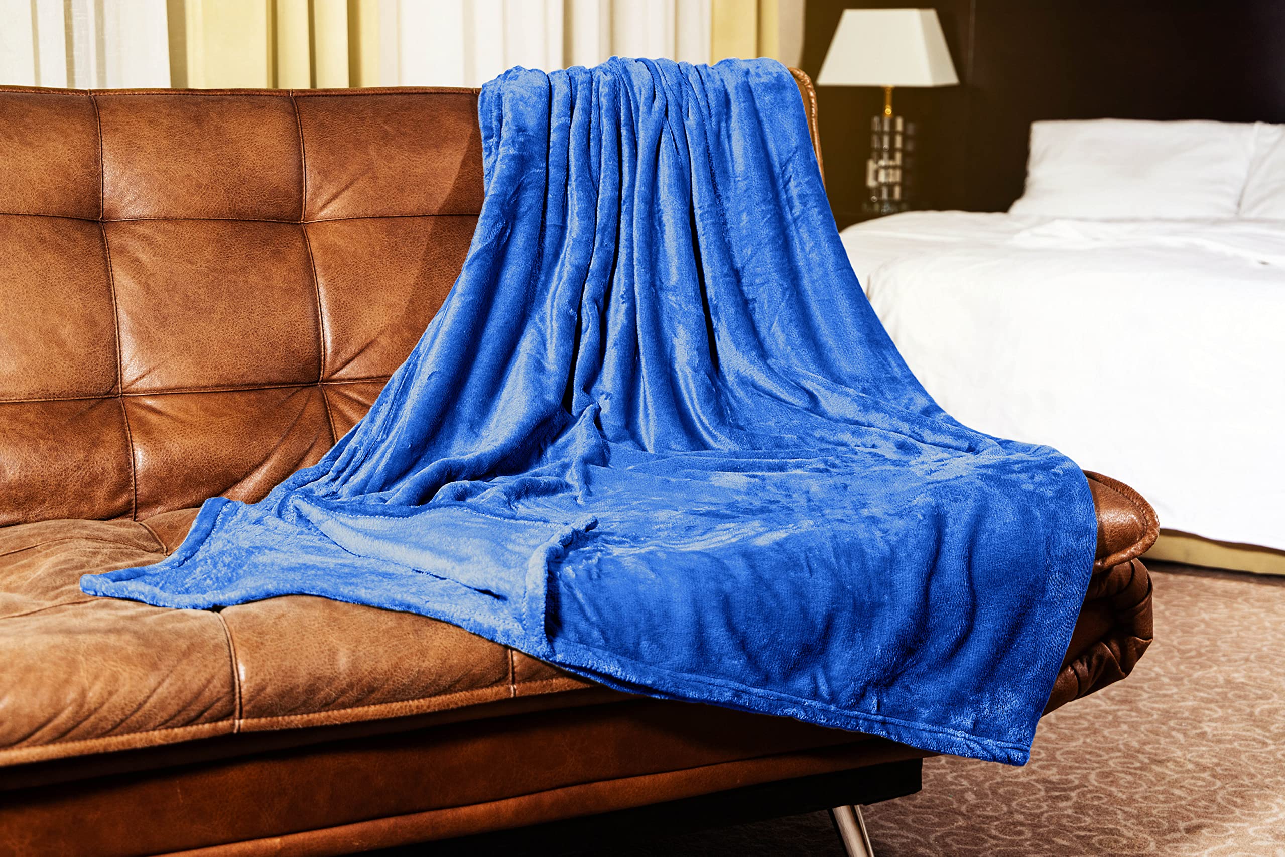 clinotest-bettwaren-kuscheldecke-150x220-blau-flauschig-polyester image 7