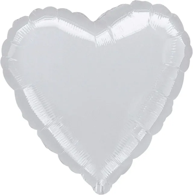 das-kost-mland-herz-folienballon-43-cm-silber-metallic image 1