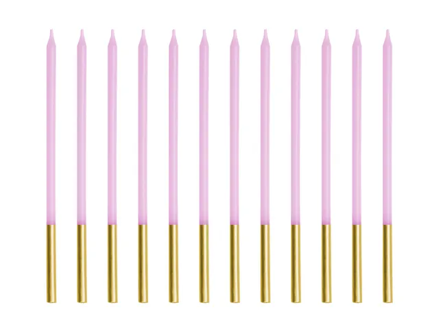 das-kost-mland-dekorationen-geburtstagskerzen-14cm-lila-12-stk image 1