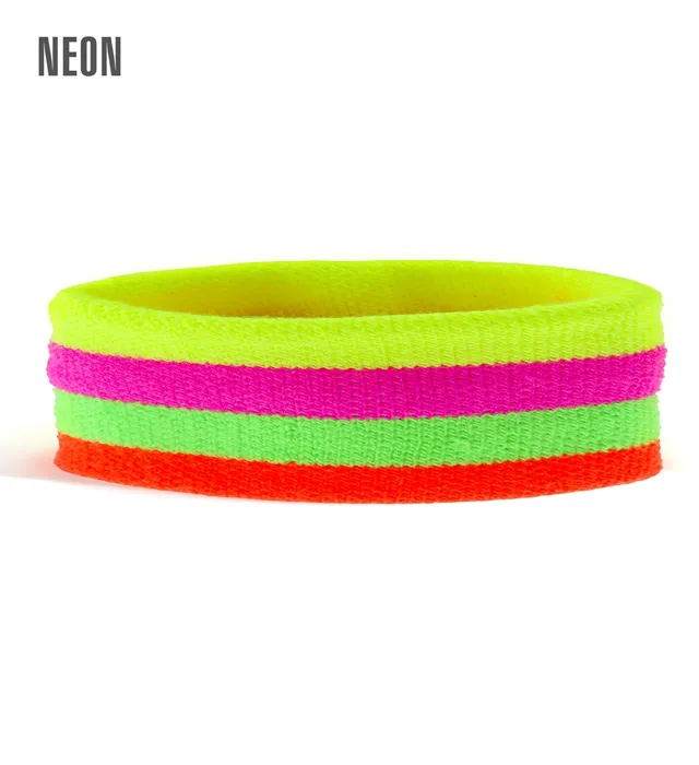 das-kost-mland-neon-stirnband-mehrfarbig-80er-disco image 1