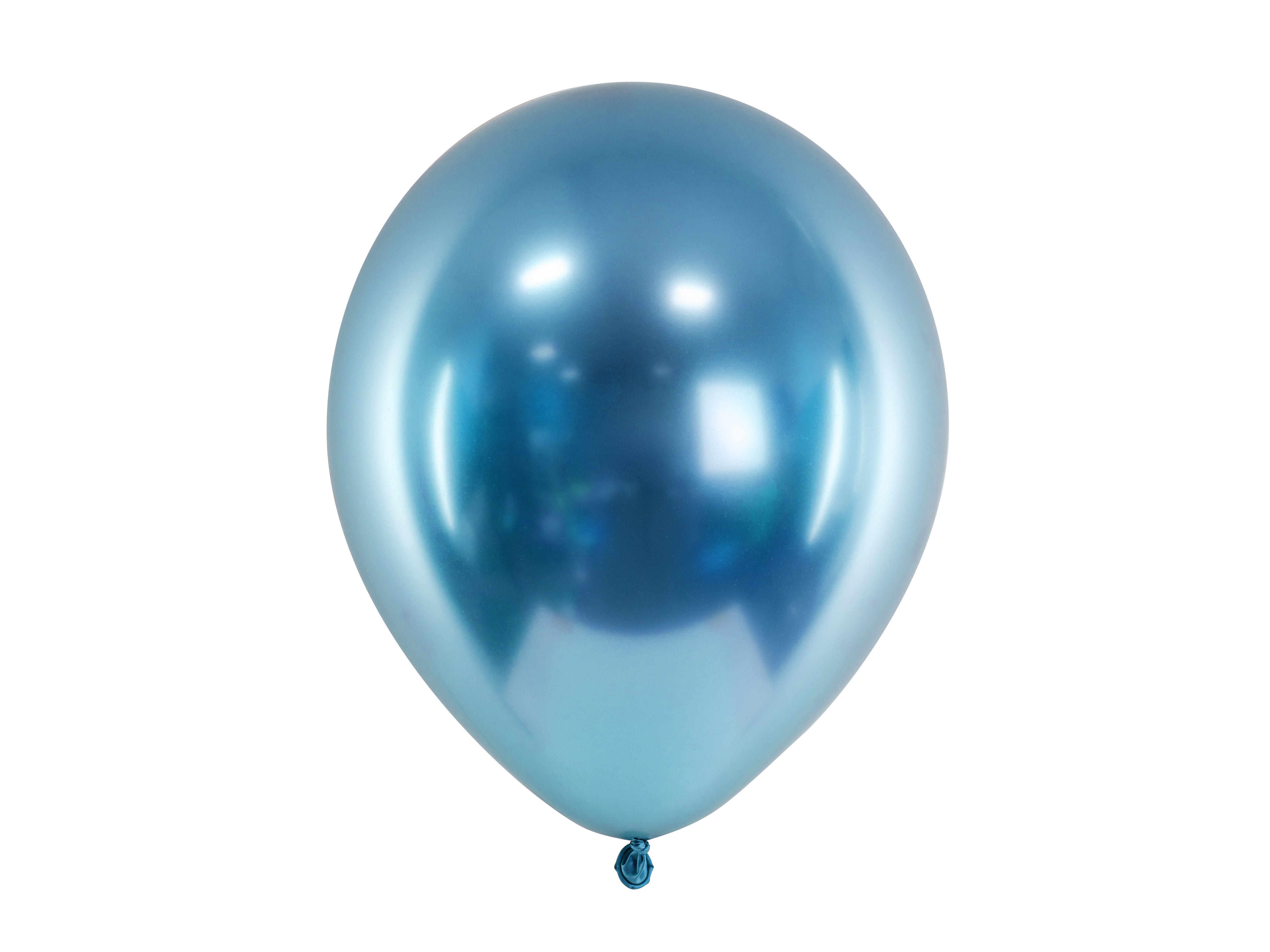 das-kost-mland-uni-glossy-luftballon-30cm-blau-10-stk-party image 1