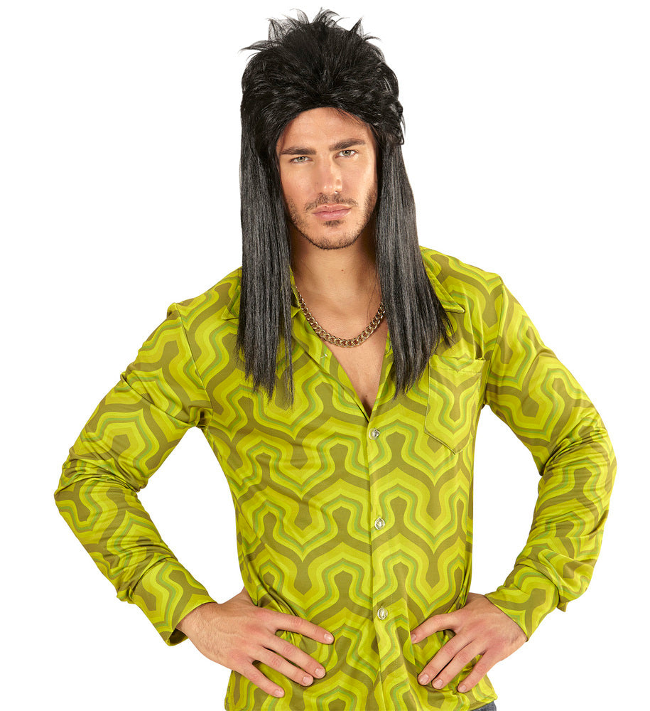 das-kost-mland-accessoires-80er-rockstar-vokuhila-per-cke-schwarz image 3