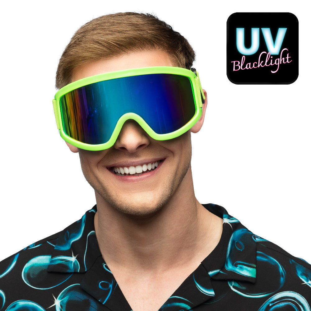 neon-party-skibrille-80er-jahre-kost-m-uv-neon-gr-n image 2