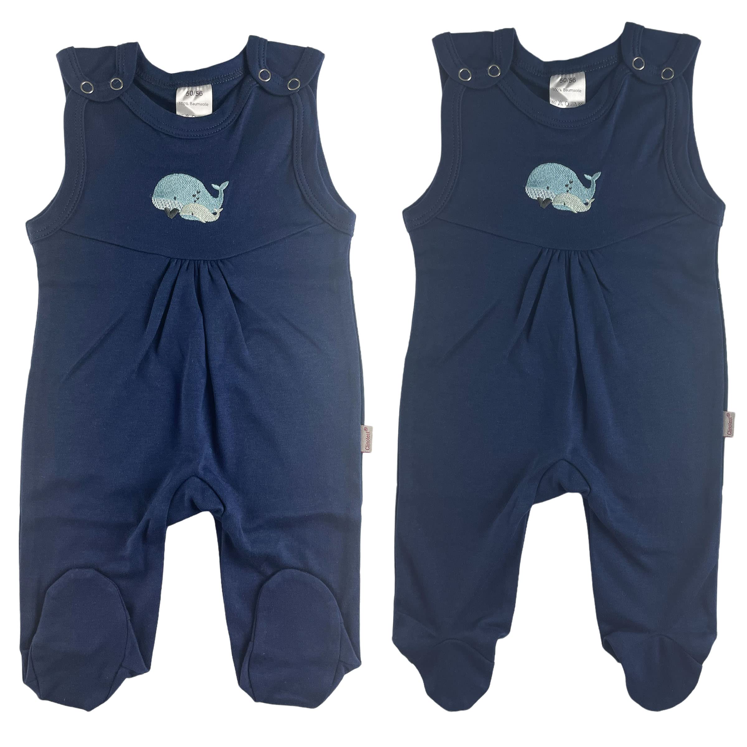 clinotest-nachwuchs-baby-strampler-2er-set-interlock-grau image 3