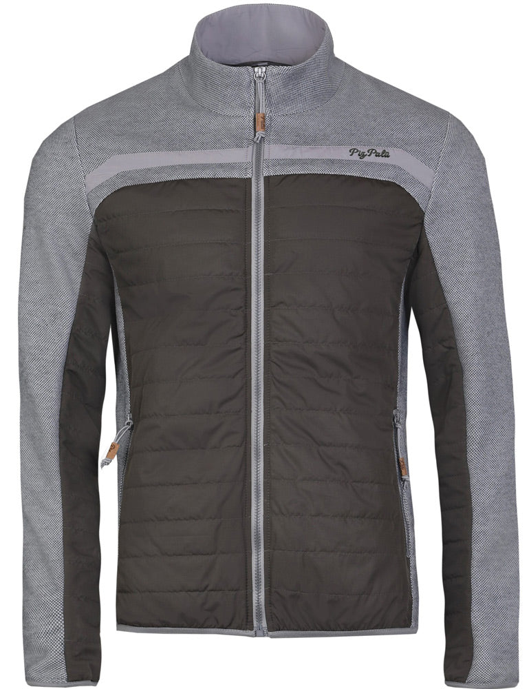 piz-pal-ried-herren-jacke-gr-50-nadelgr-n-grau image 1