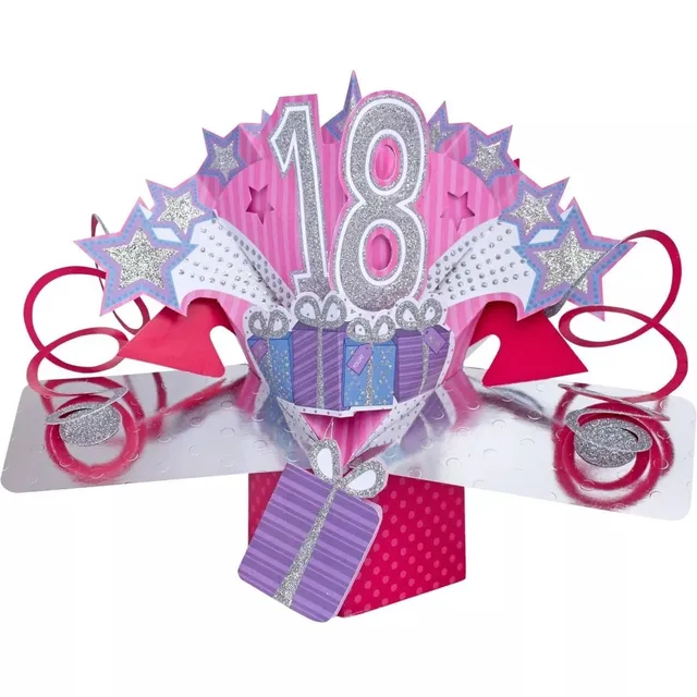 das-kost-mland-popup-gru-karte-18th-birthday-pink image 1