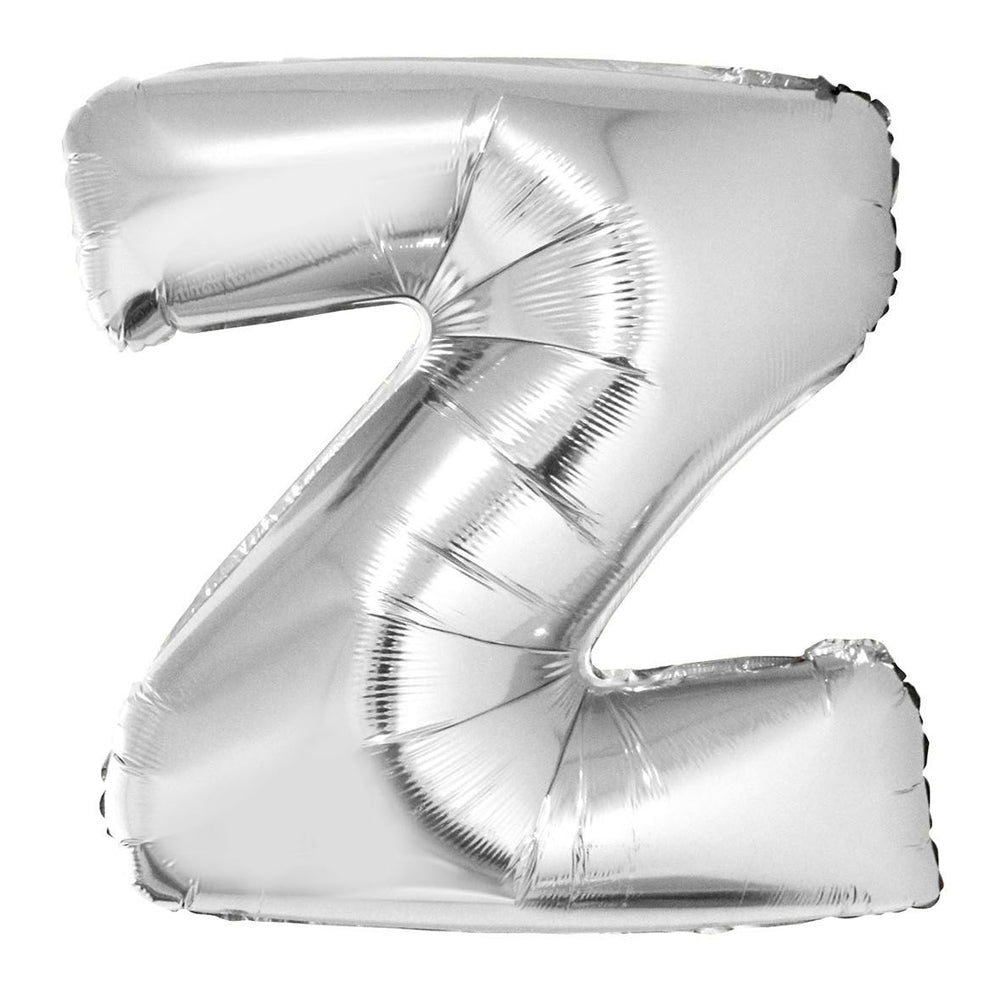 das-kost-mland-buchstaben-folienballon-xxl-100cm-silber-z image 1