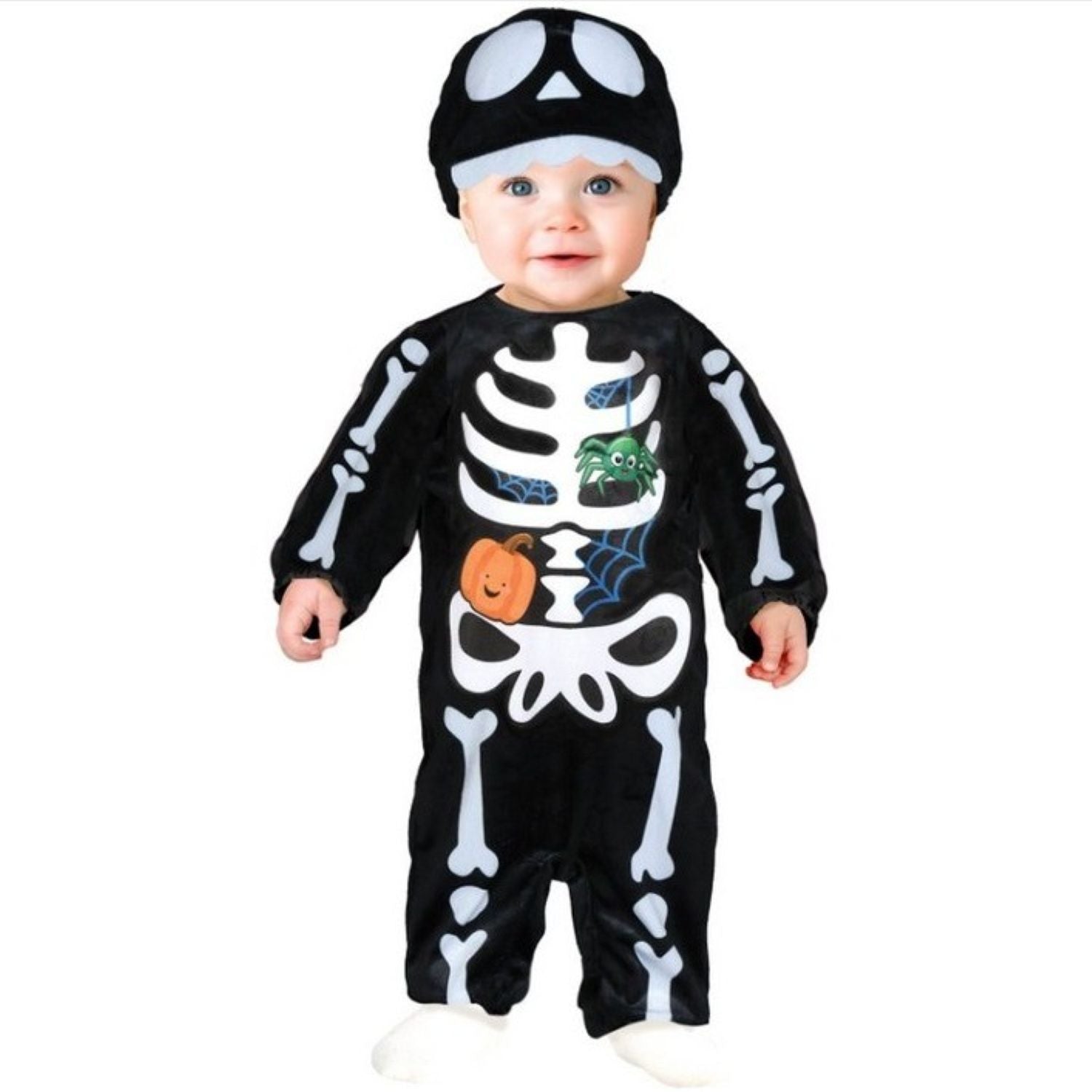 das-kost-mland-skelett-boo-babykost-m-overall-12-18-monate image 1