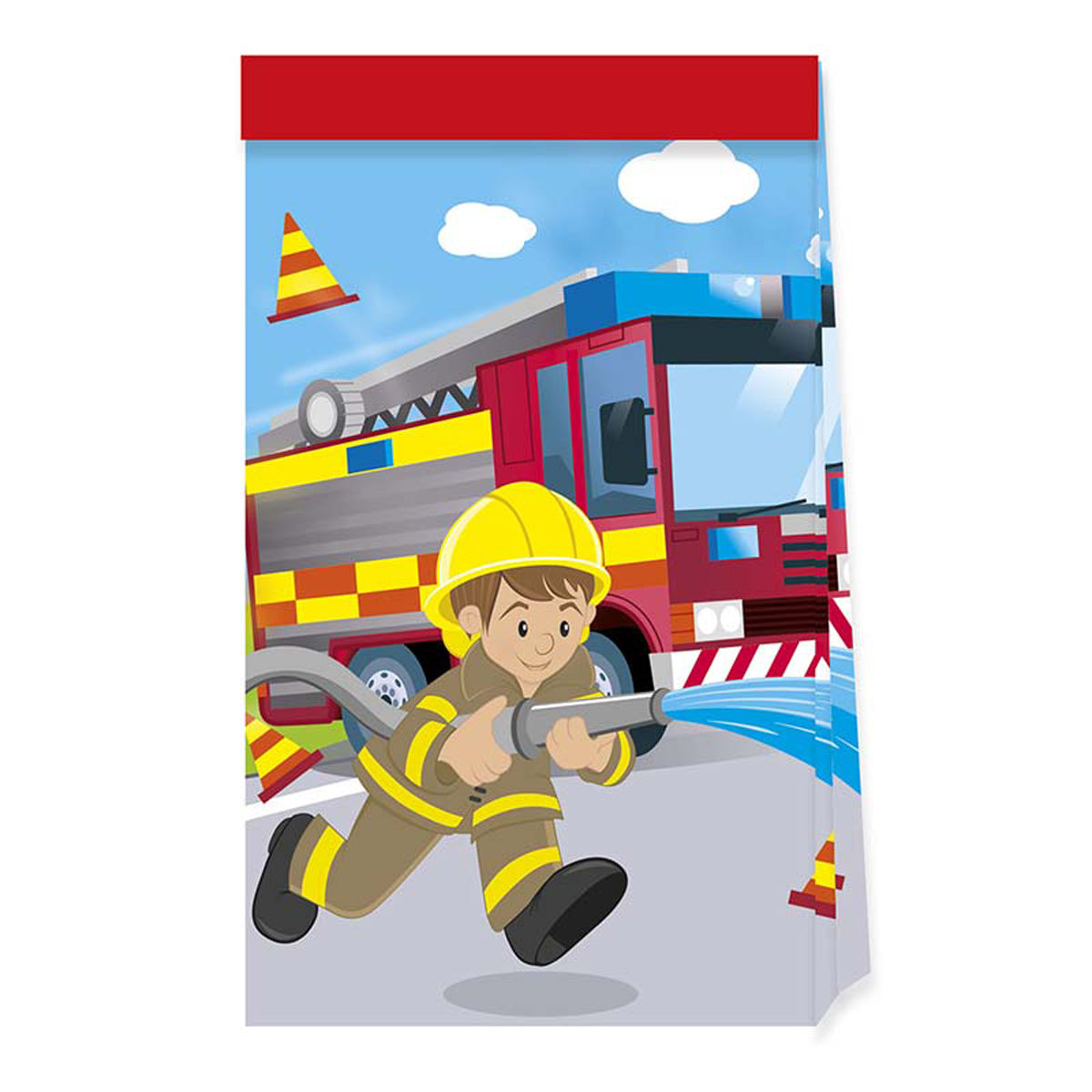 geschenkt-te-papier-feuerwehr-4stk-party-mitgebsel image 1