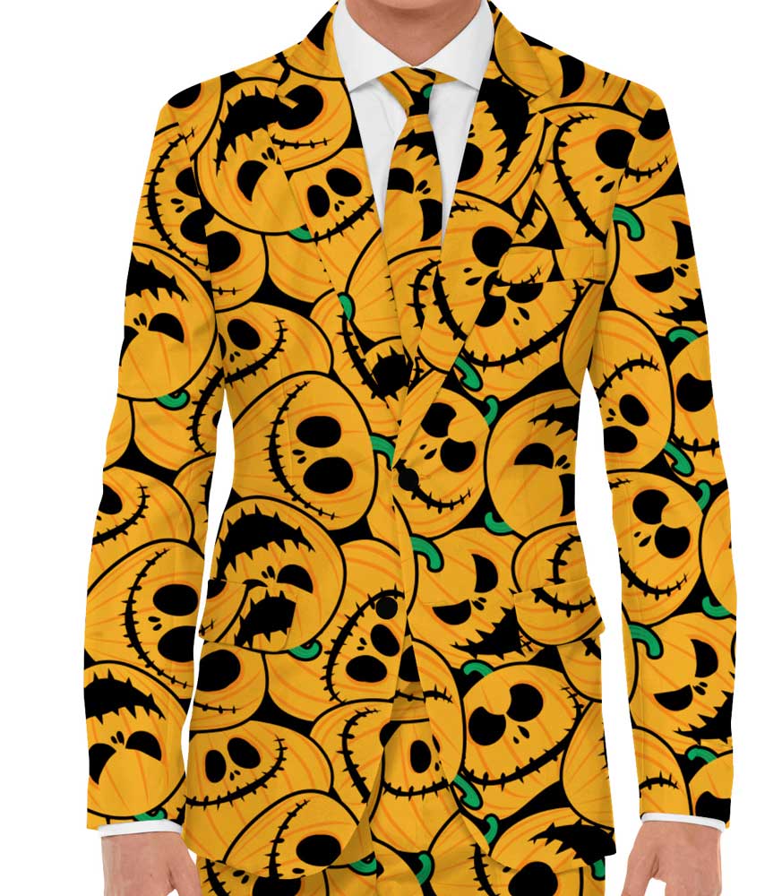 das-kost-mland-herren-designer-anzug-pumpkin-kost-m-3-tlg-orange-l image 2