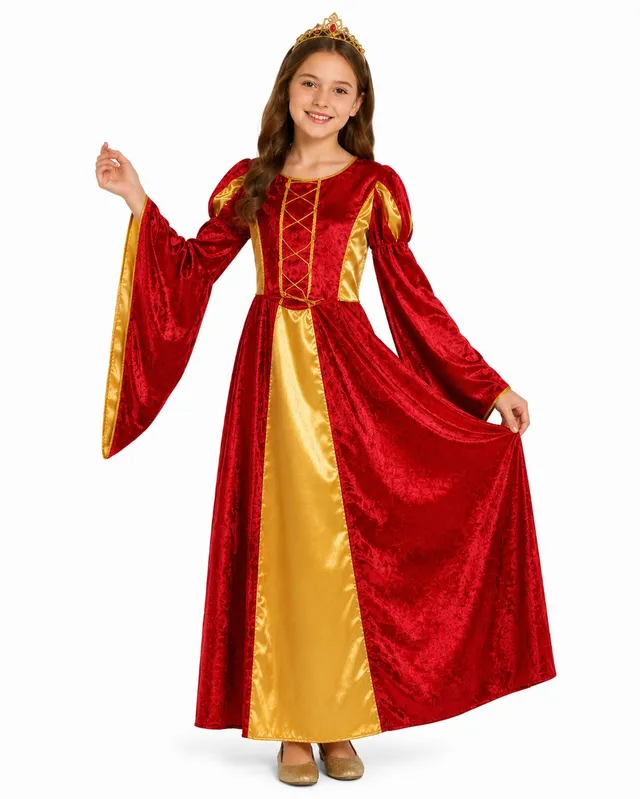 das-kost-mland-prinzessin-helena-burgfr-ulein-rot-gold-m-dchen image 1