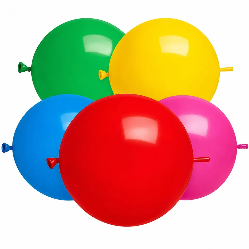 das-kost-mland-dekorationen-verbindungsballon-classic-33cm-50-st-ck-sortiert image 1