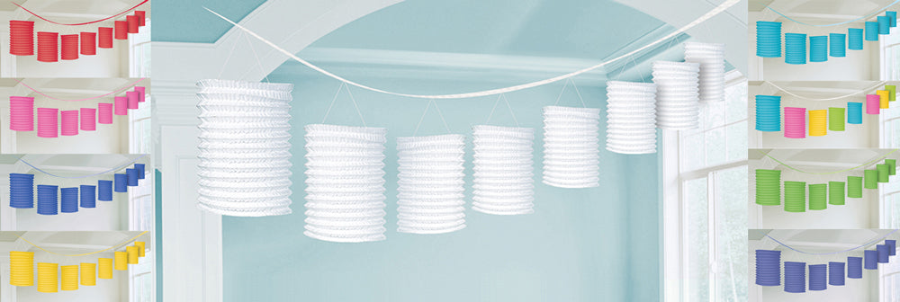das-kost-mland-dekolaternen-girlande-papier-3-6m-royalblau image 3