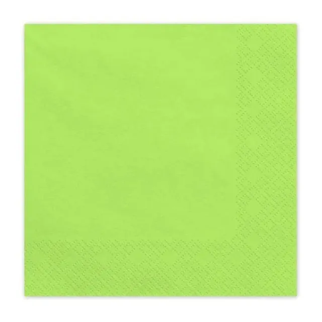 das-kost-mland-servietten-uni-hellgr-n-33x33cm-20-st-ck image 1