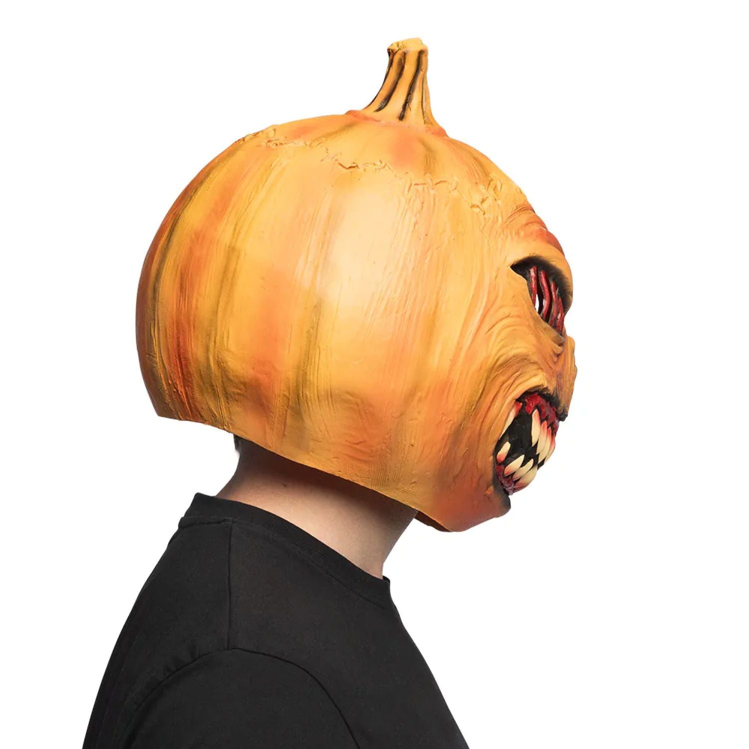das-kost-mland-pumpkin-monster-latexmaske-orange-halloween image 3
