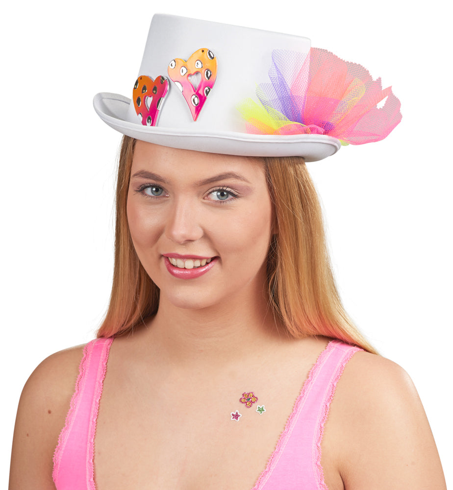 das-kost-mland-accessoires-zylinder-hut-herzen-damen-wei-bunt image 5