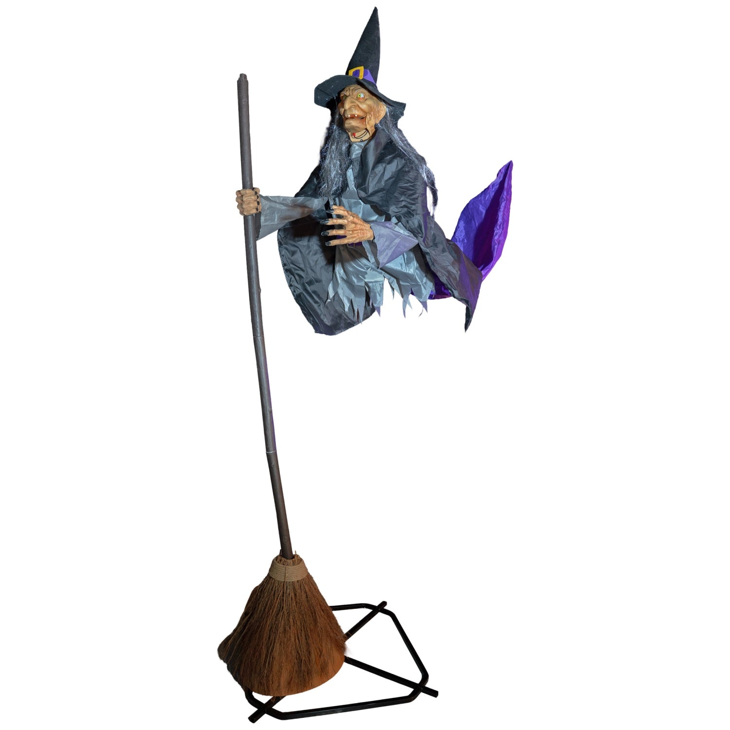 das-kost-mland-halloween-standfigur-fliegende-hexe-willa-310cm image 4