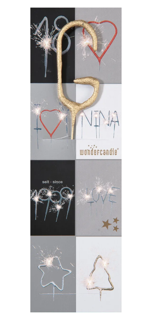 das-kost-mland-wunderkerze-buchstabe-classic-g-gold-6-5-cm image 1