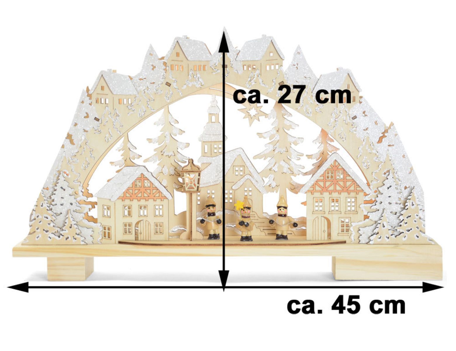 riffelmacher-schwibbogen-kurrendes-nger-dorf-led-45x27-cm image 2