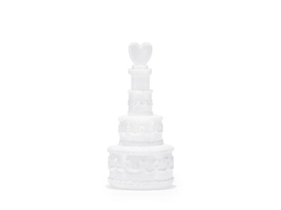 das-kost-mland-dekorationen-seifenblasen-hochzeitstorte-24er-wei image 1