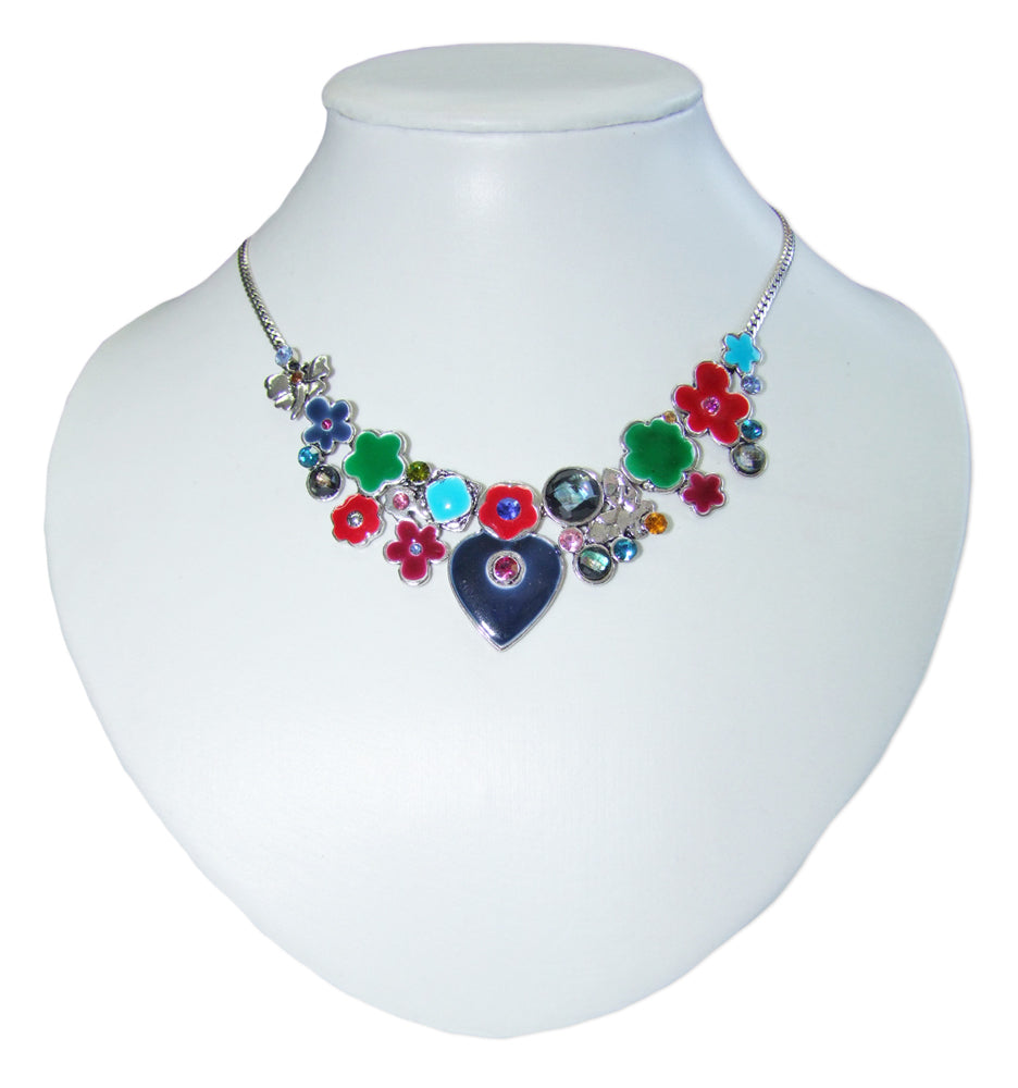 das-kost-mland-filippa-trachten-halskette-blumen-strass image 2