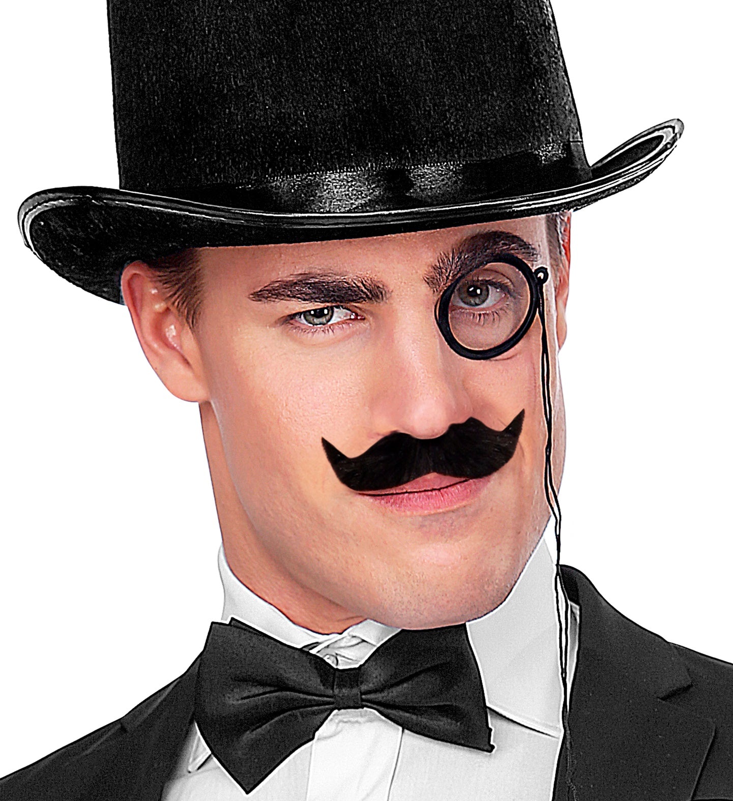 das-kost-mland-schnurrbart-diplomat-schwarz-selbstklebend image 3