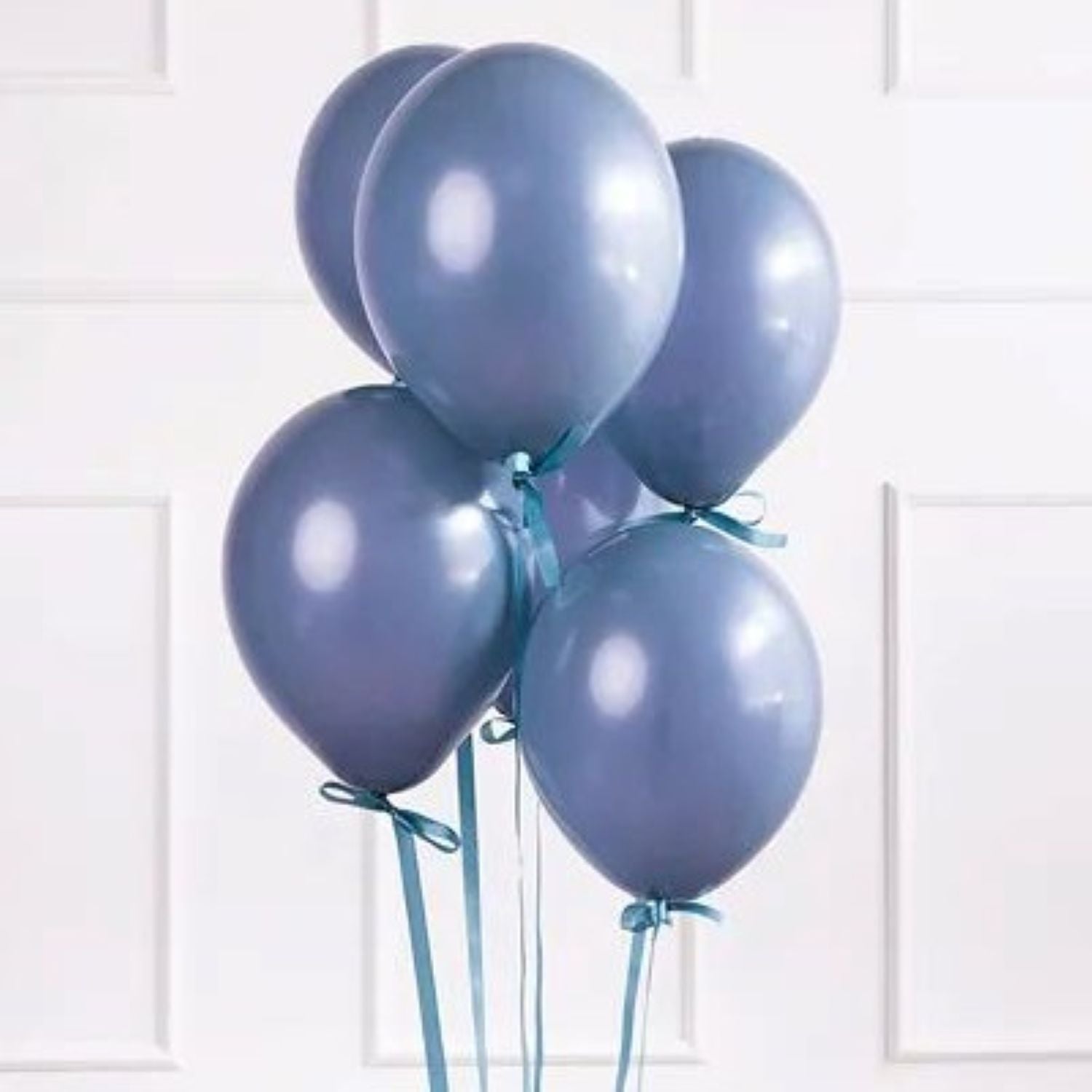 das-kost-mland-uni-pastell-latexballons-30-cm-navy-blue-100-stk image 2