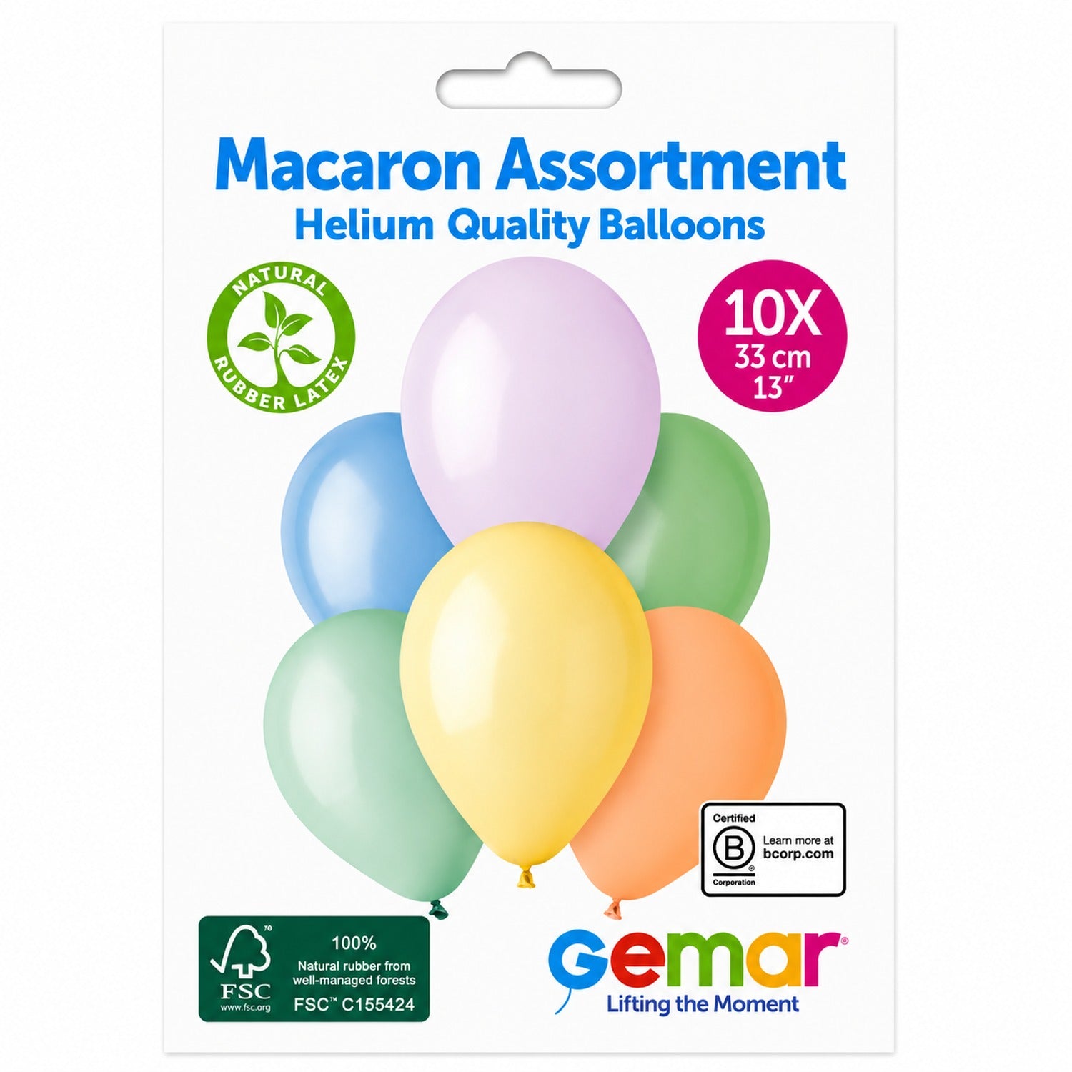 das-kost-mland-latexballon-macaron-33cm-10-st-ck-sortiert-kaufen image 2