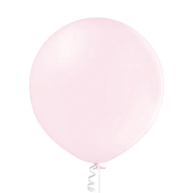 das-kost-mland-b250-luftballon-uni-60cm-latexballon-soft-pink-454 image 1