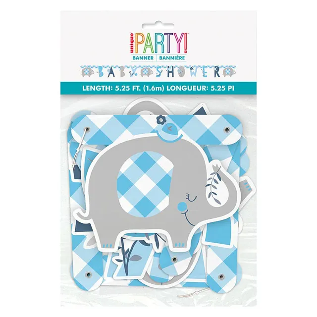 das-kost-mland-elefant-floral-buchstabengirlande-blau-160cm image 1