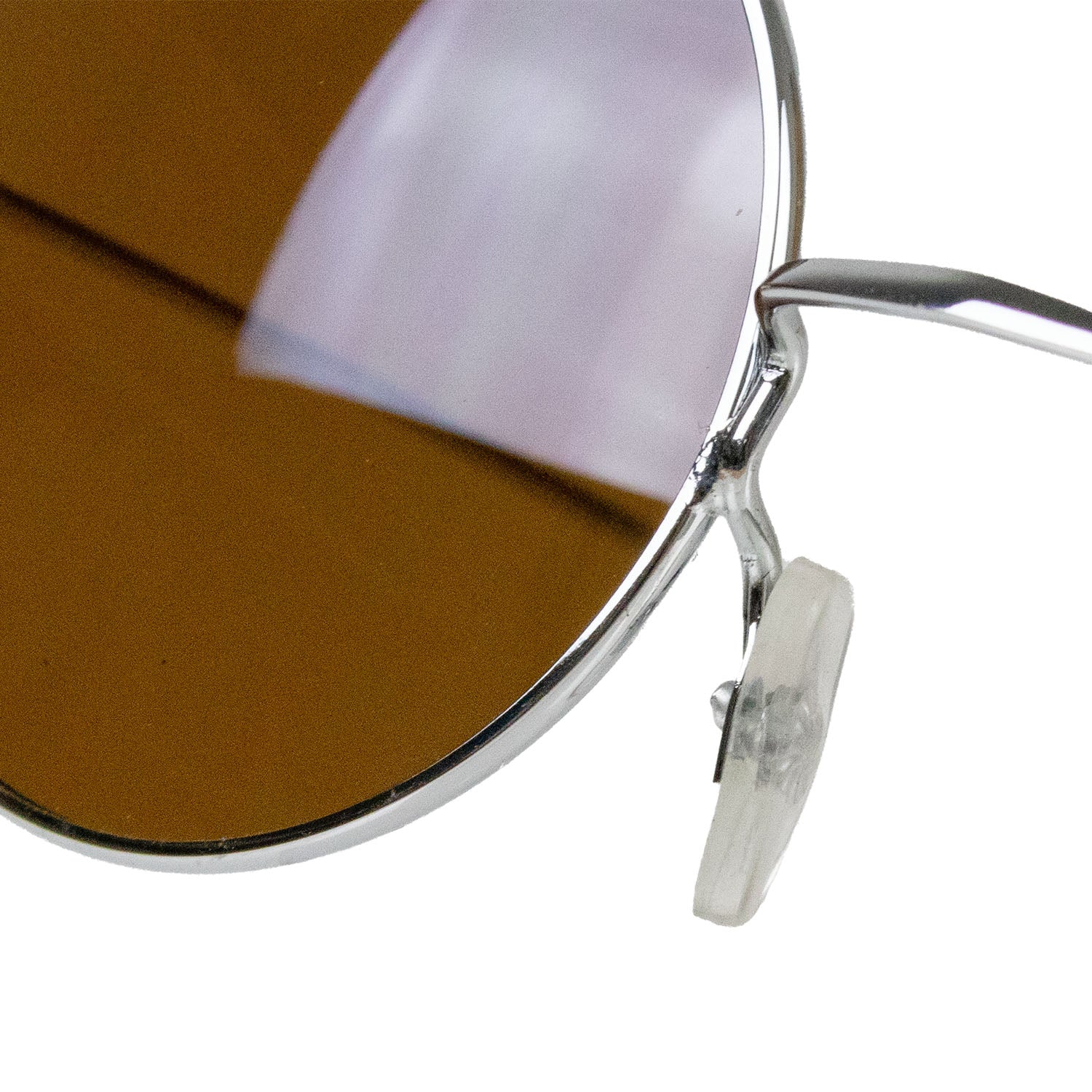 das-kost-mland-lennon-nickelbrille-partybrille-braun-rund image 5