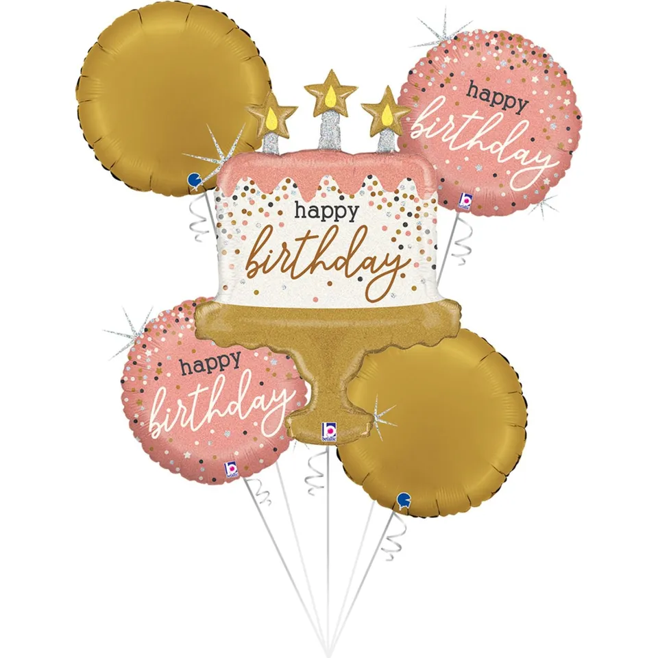 das-kost-mland-folienballon-kuchen-happy-birthday-set-5-teilig image 1